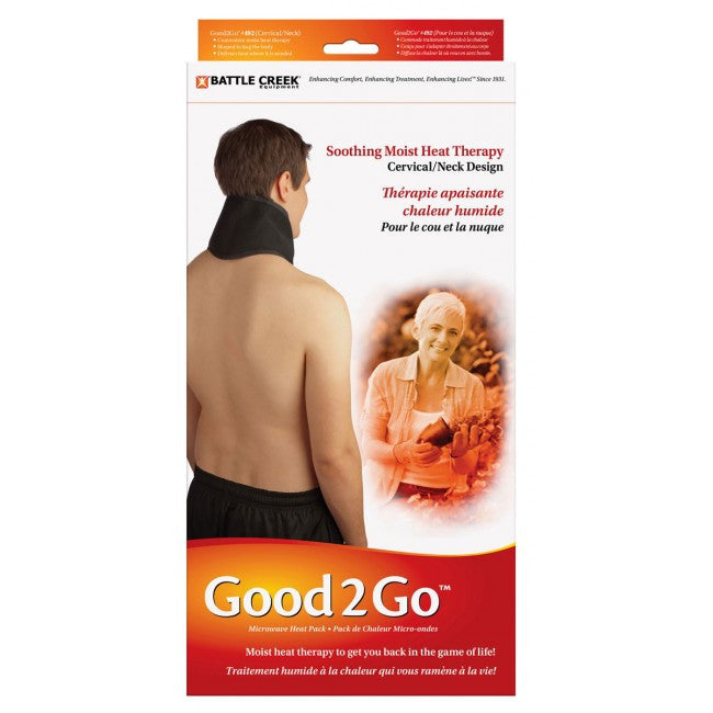 Good2Go 492 Microwave Moist Heat Pack for Neck Cervical 5 x16 mpn 492