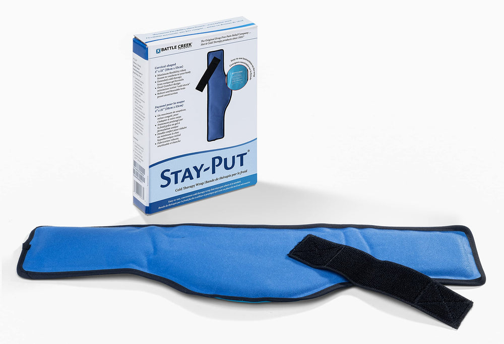 Battle Creek Stay-Put Cold Therapy Wrap in Cervical size