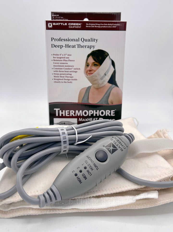 Thermophore MaxHEAT Plus Moist Heat Pack (Model 377) Petite (4 x 17) New Switch