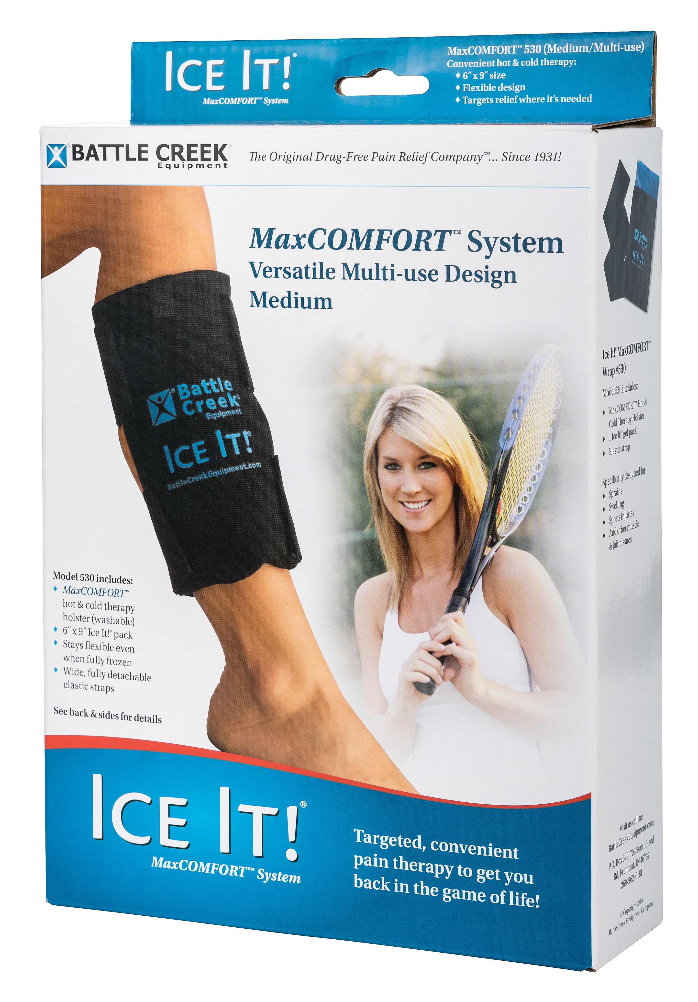 Ice It!® MaxCOMFORT™ System (Model 530) Size: Medium
