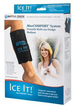 photo of a box containing a battle creek ice it wrap   