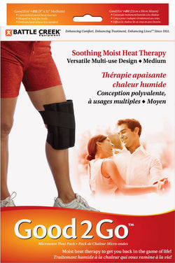 Good2Go 491 Microwave Moist Heat Pack - Knee Medium 9 x 12 mpn 491