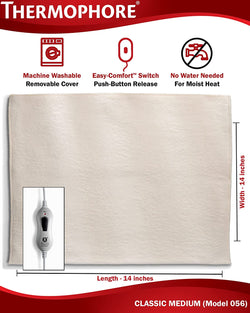 Thermophore Classic Moist Heat Pack (Model 056) Medium (14 x 14)