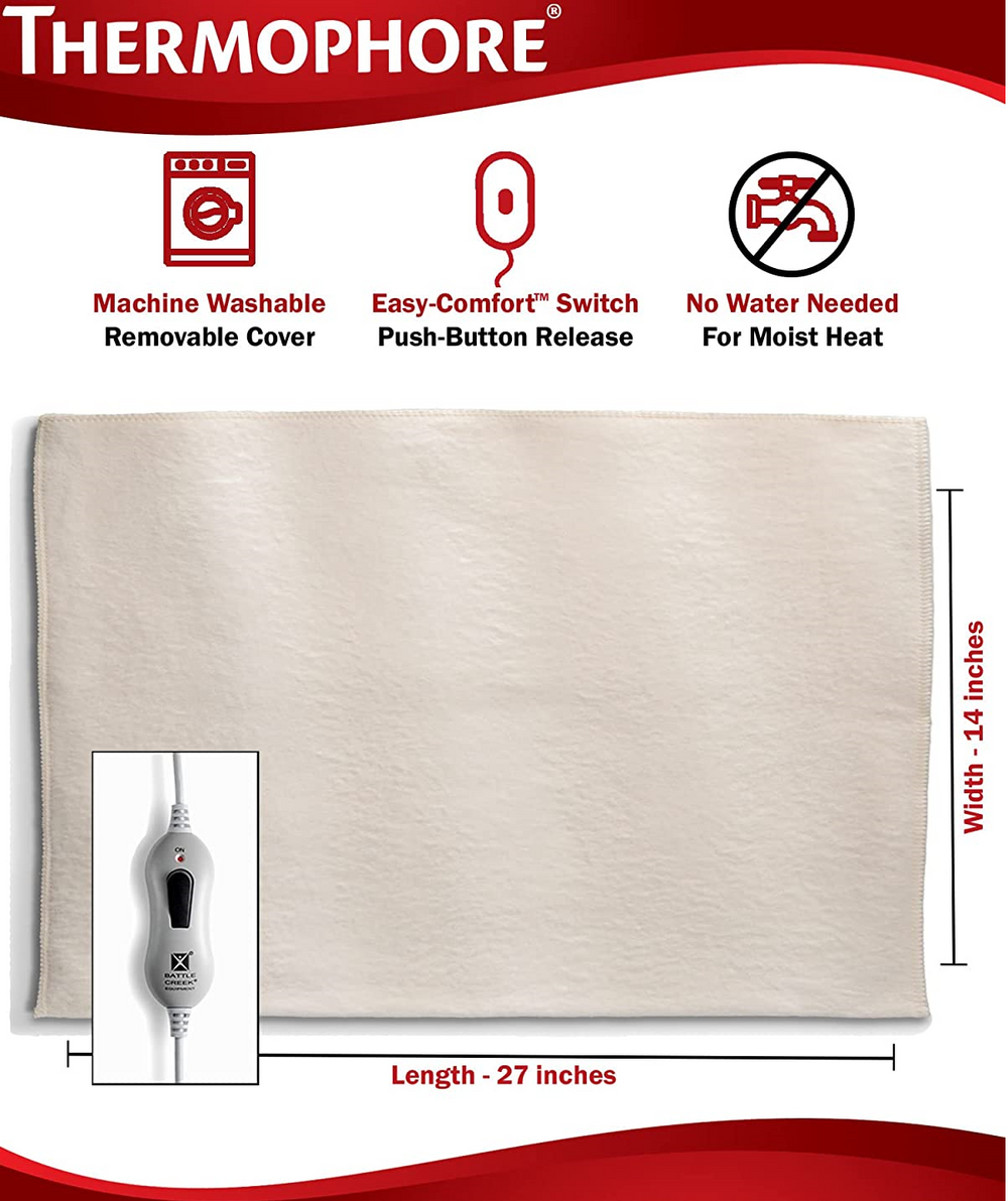 Thermophore Liberty Plus (USA Made) Moist Heat Pack - Model 255 - Large 14 x 27